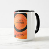 Oranje decennium mok (Voorkant rechts)