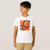 Oranje decennium t-shirt (Voorkant volledig)