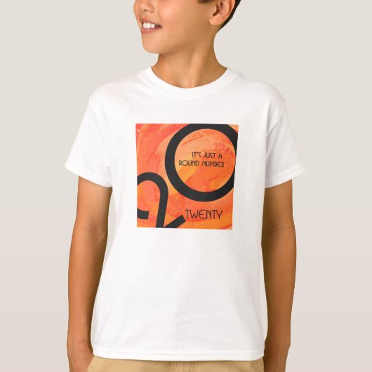 Oranje decennium t-shirt (Voorkant)