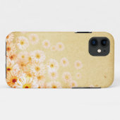 Oranje delicate bloem iPhone 5S Hoesje (Achterkant (horizontaal))