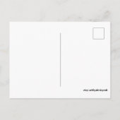 Oranje deur briefkaart (Achterkant)