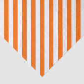 Oranje diagonaal-bandpapier tissuepapier (Detail)