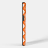 Oranje diamant patroon Case-Mate iPhone case (Achterkant / Rechts)
