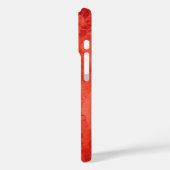 Oranje  diamantpatroon Case-Mate iPhone case (Achterkant / Links)