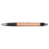 Oranje diamantpatroon pen (Voorkant)