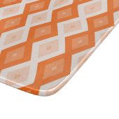 Oranje diamantpatroon snijplank (Hoek)