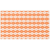 Oranje diamantpatroon tafelkleed (Voorkant (Horizontaal))