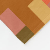 Oranje digitale camouflage fleece deken (Hoek)