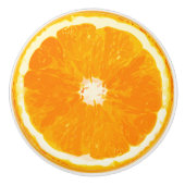 Oranje digitale plakken keramische knop (Voorkant)