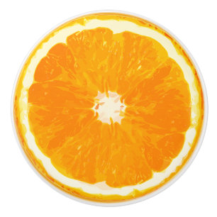 Oranje digitale plakken keramische knop