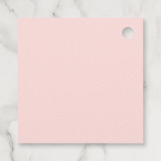 Oranje Disco Cowgirl Rodeo Vrijgezellenfeest Bedankjes Labels (Achterkant)