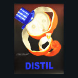 ORANJE DISTIL Liquor Advertisement Mauzan Art Deco Poster<br><div class="desc">Reproductie met hoge resolutie,  superscherpe prints,  kleur gecorrigeerd voor levendige en scherpe kleuren en digitaal gerepareerd voor tranen,  smetten,  ontbrekende elementen. Distil  Alcohol Poster van Mauzan.</div>