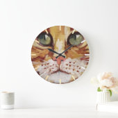 Oranje dodemper in detail grote klok (Huis)