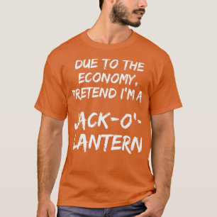 Oranje doen alsof Im A-aansluiting op lantaarn Eas T-shirt