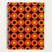 Oranje donuts met vulling planner (Voorkant)