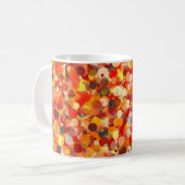 Oranje Dot 11oz Mok (Voorkant links)