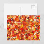 Oranje Dot Briefkaart (Voorkant / Achterkant)