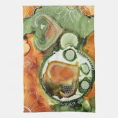 Oranje Dotty Kitchen Towel Theedoek (Verticaal)