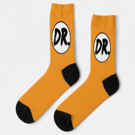 Oranje DR. Logo telefoonhoesje Sokken