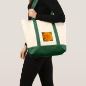Oranje draagtas - kies stijl en kleur (Voorkant (product))
