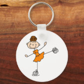 Oranje dress-tekenfilmpjes, tekenshirts en cadeaut sleutelhanger (Voorkant)