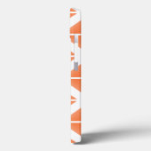 Oranje driehoekspatroon Case-Mate iPhone case (Achterkant / Links)