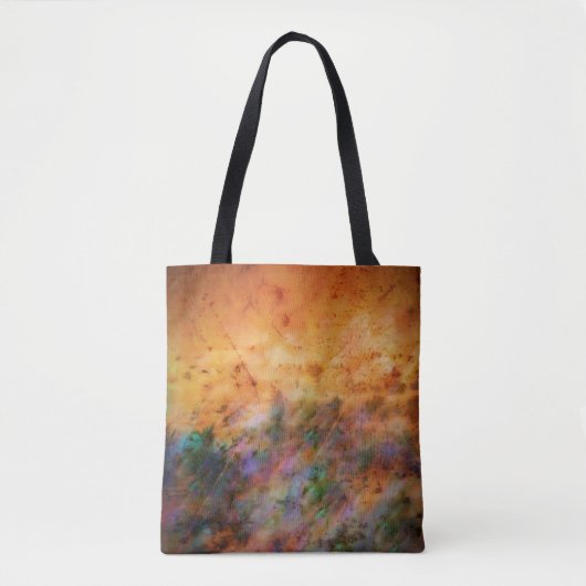 Oranje dromen tote bag (Voorkant)