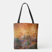 Oranje dromen tote bag (Achterkant)