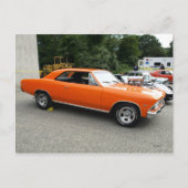 Oranje droom briefkaart (Voorkant)