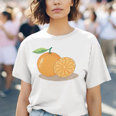 Oranje droom t-shirt