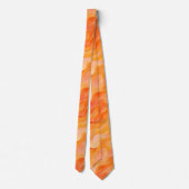 Oranje droomgolven stropdas (Achterkant)