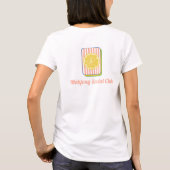Oranje Drop Martini Mahjong Cocktail T-Shirt (Achterkant)
