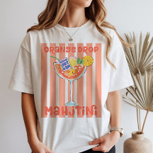 Oranje Drop Martini Mahjong T-shirt