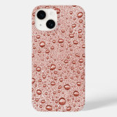Oranje druppeltjes Case-Mate iPhone case (Achterkant)