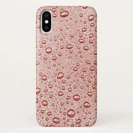 Oranje druppeltjes Case-Mate iPhone case (Achterkant)