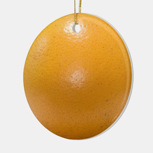 "oranje", DUBBELE ZIJDE versiering Keramisch Ornament (Links)