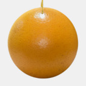 "oranje", DUBBELE ZIJDE versiering Keramisch Ornament (Achterkant)