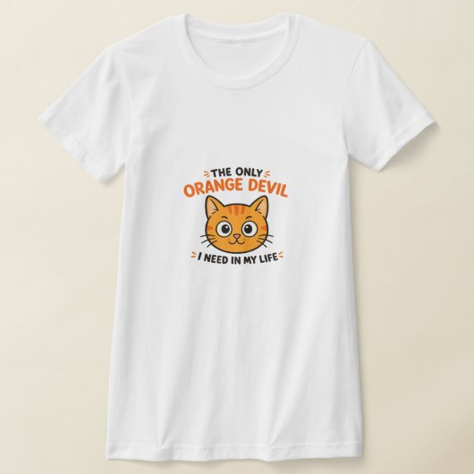 ORANJE DUIVEL T-SHIRT (Laagn)