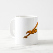Oranje Eagle Koffiemok (Voorkant links)