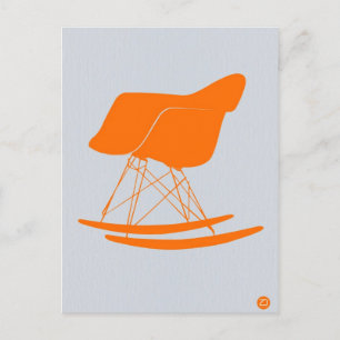 Oranje Eames voorzitter Briefkaart