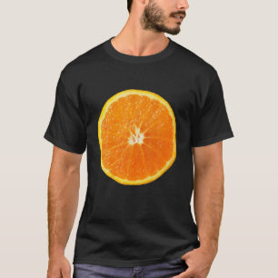 Oranje Easy Funny bijpassende Halloween kostuum vo T-shirt