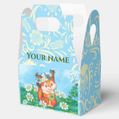 oranje eekhoorn bedankdoosjes (Geopend)