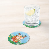 oranje eekhoorn kartonnen onderzetters (Insitu)