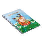 oranje eekhoorn notitieboek (Rechterzijde)