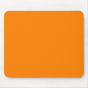 Oranje Effen Kleur Minimalistisch Muismat