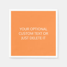 Oranje effen kleur trendy cocktail party palet