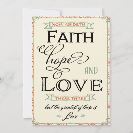 Oranje eik wordt uitgenodigd voor een uitnodiging  (Achterkant)