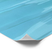 Oranje Eiland - Painterly Style Zeegezicht Poster (Hoek)