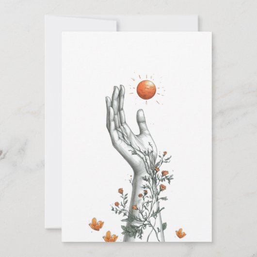 oranje eindexamenfeest uitnodiging (Achterkant)