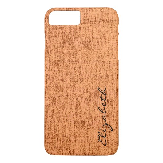 Oranje Elegant Canvas Kijk uit Case-Mate iPhone Case (Achterkant)